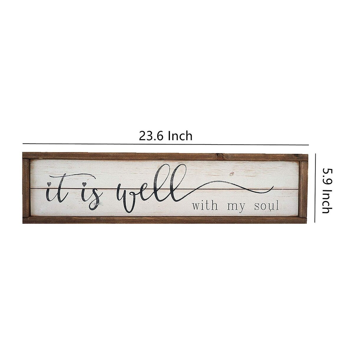 Panneau mural en bois avec citations