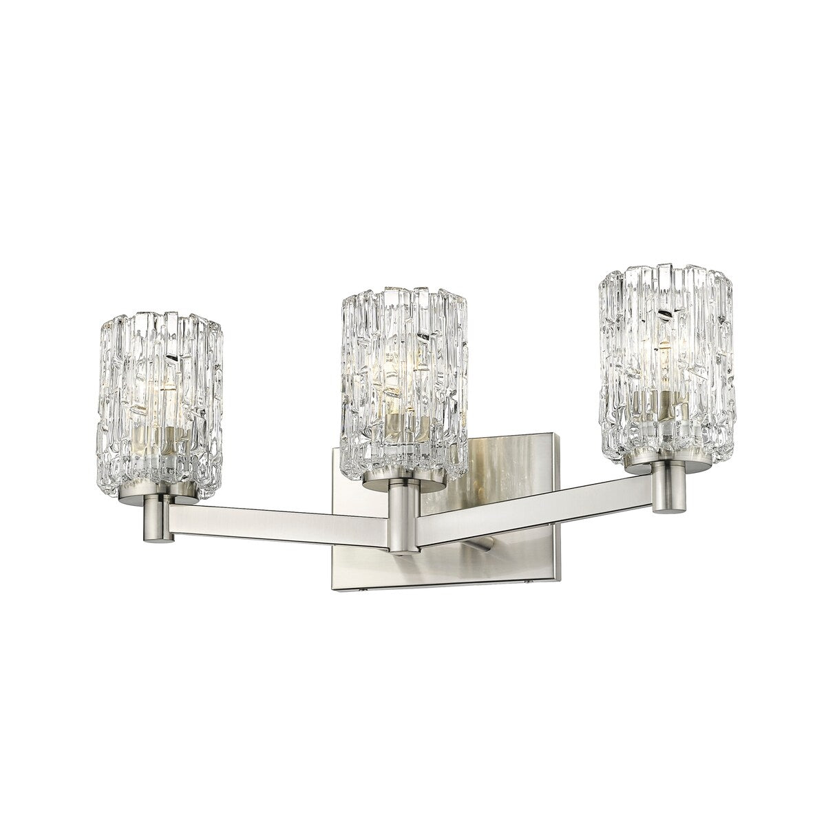 Luminaire de salle de bain Z-Lite Aubrey à 3 lampes de 23 pouces de large