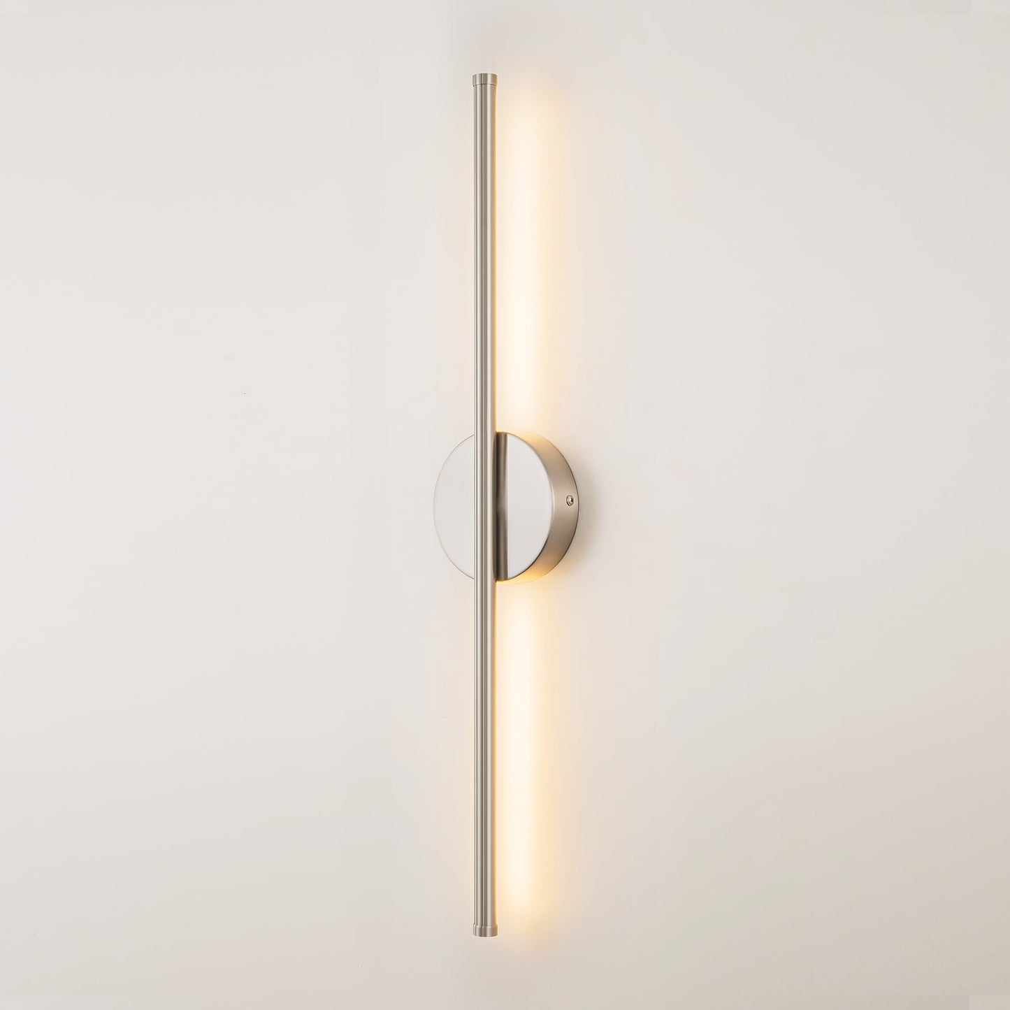 Applique murale de salle de bain à 1 ampoule, 23,6 po, moderne, linéaire, à intensité variable, à DEL intégrée