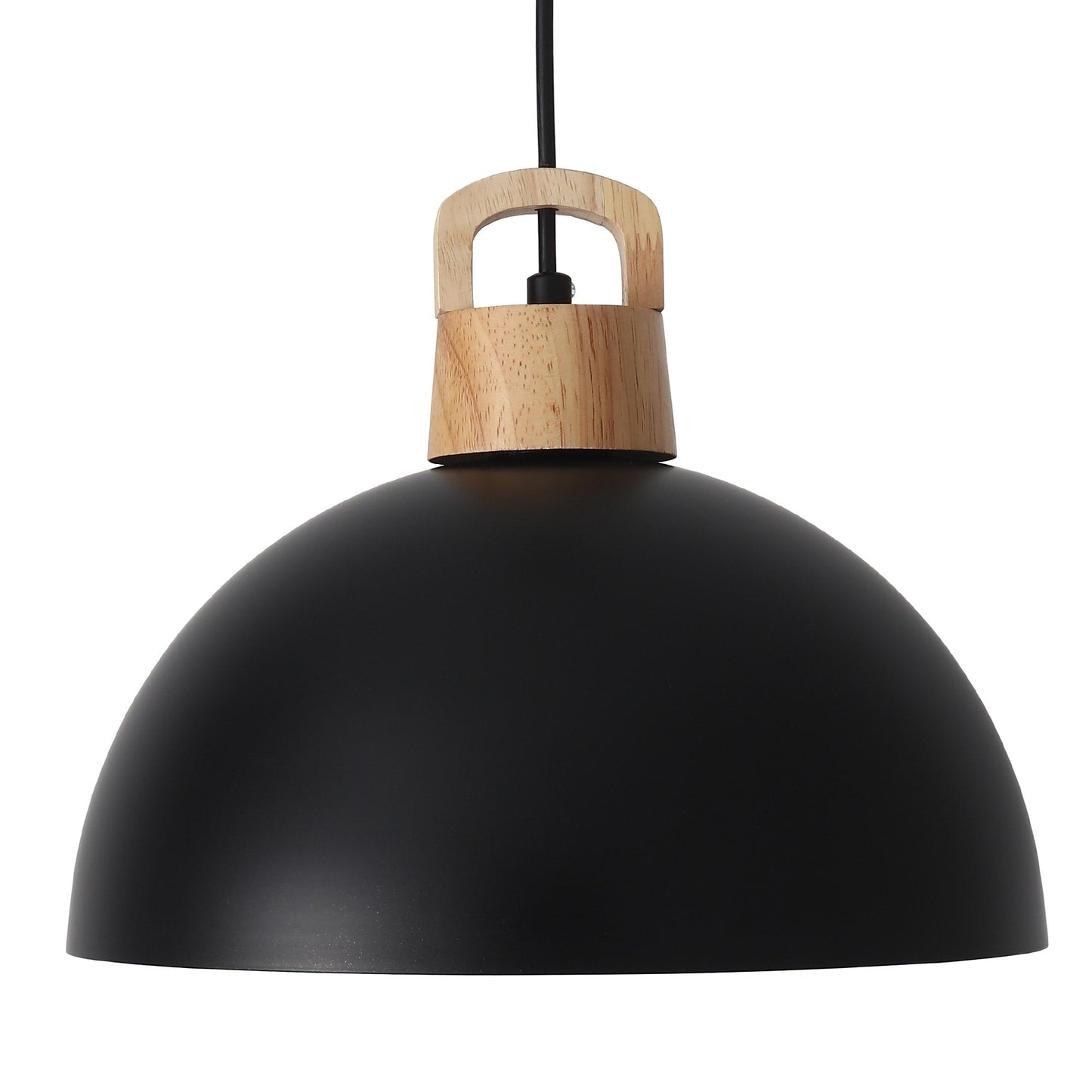 Luminaire suspendu moderne à 1 lumière avec interrupteur enfichable pour îlot de cuisine