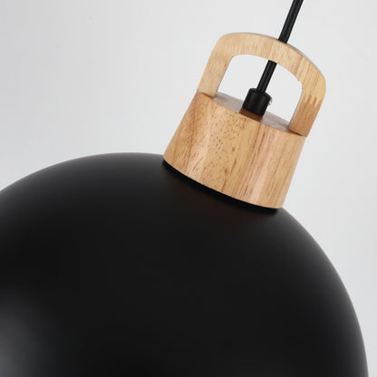 Luminaire suspendu moderne à 1 lumière avec interrupteur enfichable pour îlot de cuisine
