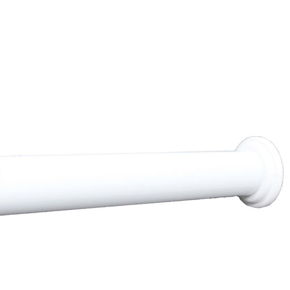 Tringle à rideau de douche ou de fenêtre réglable de 1 pouce montée sur tension