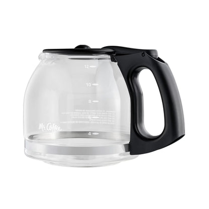 Cafetière programmable 12 tasses à infusion rapide, couleur argent