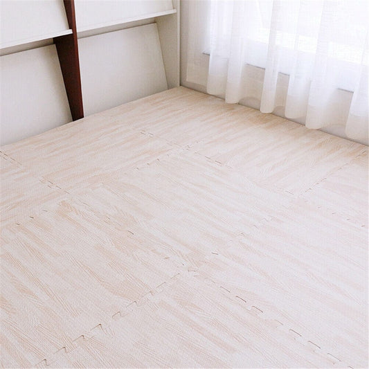 12 dalles de sol en mousse pour salle de sport, 24 x 24, tapis de sol emboîtables, 48 ​​pi²