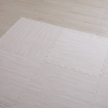 12 dalles de sol en mousse pour salle de sport, 24 x 24, tapis de sol emboîtables, 48 ​​pi²