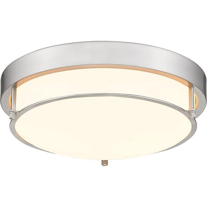 Plafonnier moderne à 2 lumières et 12 pouces