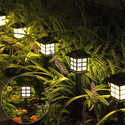 Lot de 12 lampes solaires d'extérieur étanches pour jardin, paysage et terrasse