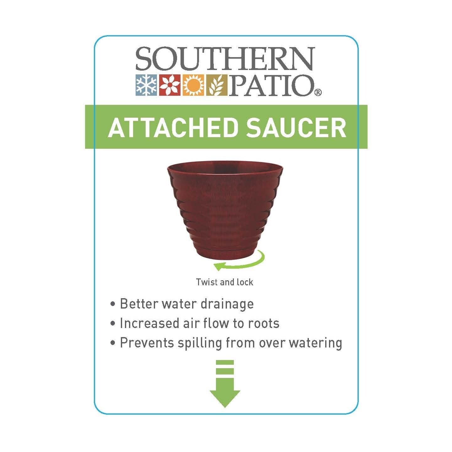 Jardinière en forme de ruche pour patio sud