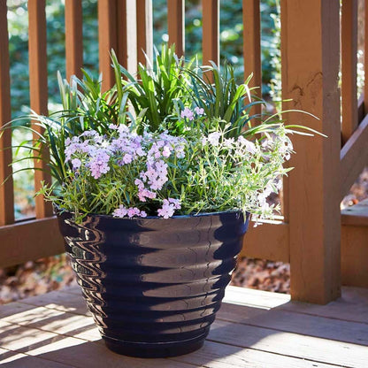 Jardinière en forme de ruche pour patio sud
