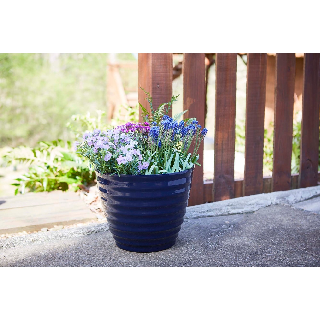 Jardinière en forme de ruche pour patio sud