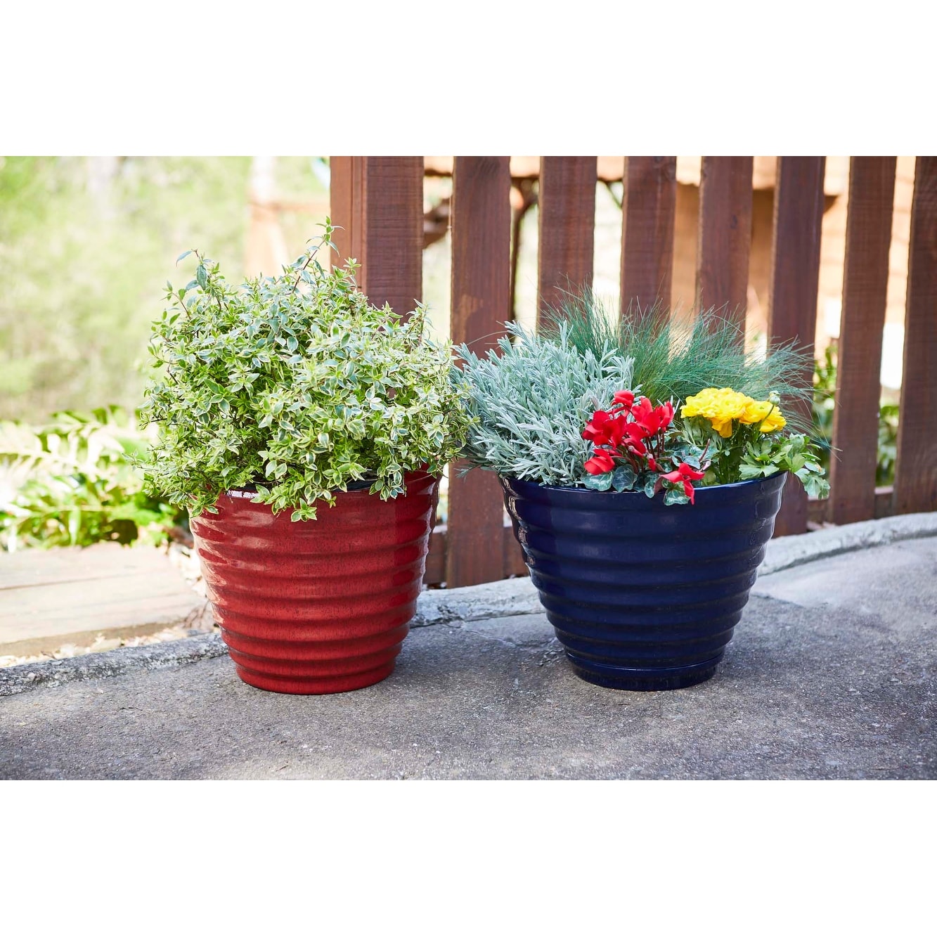 Jardinière en forme de ruche pour patio sud