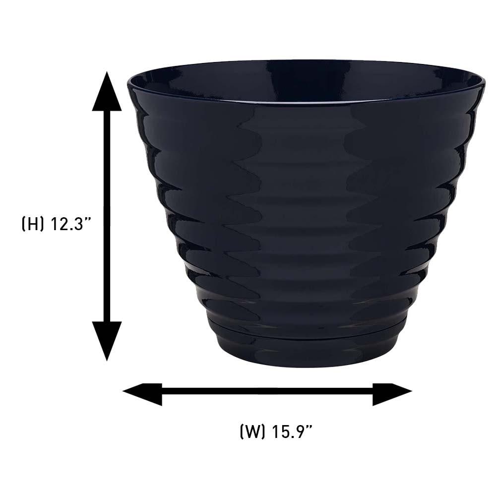 Jardinière en forme de ruche pour patio sud