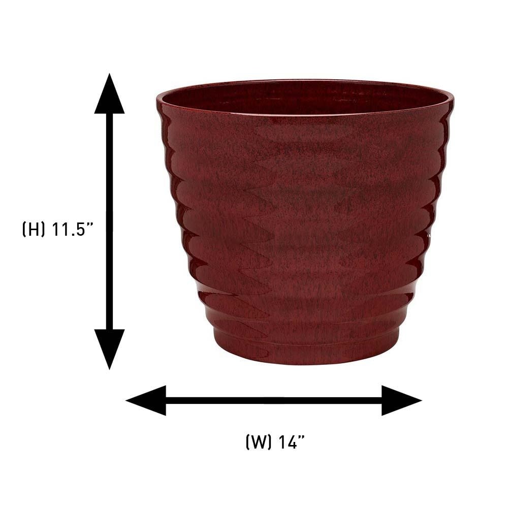 Jardinière en forme de ruche pour patio sud