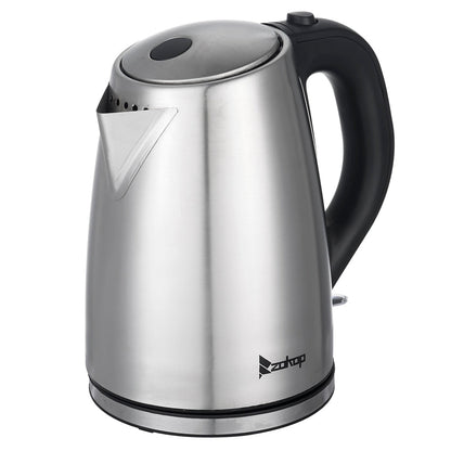 Bouilloire électrique en acier inoxydable 1500 W 1,8 litre