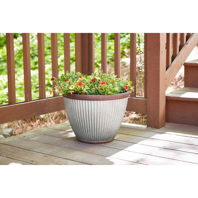 Jardinière Westlake pour patio sud