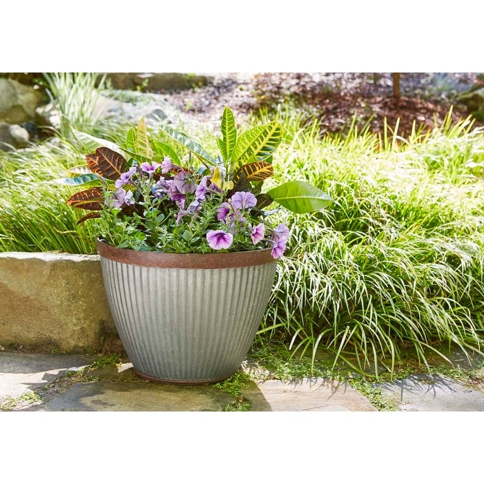 Jardinière Westlake pour patio sud