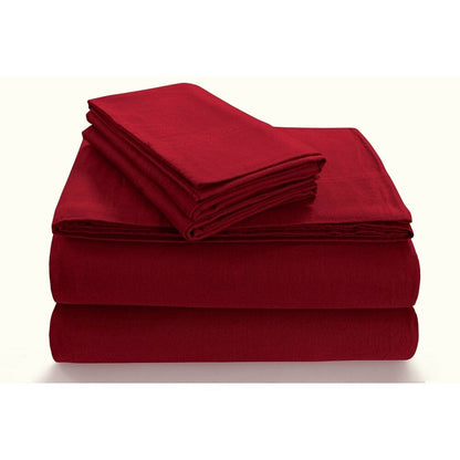Parure de lit en flanelle douillette 170 g/m² avec poche extra profonde