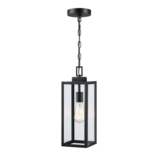 17 H 1-Light Outdoor Hanging Lantern Pendant Light-Dusk to Dawn pourrait être choisi