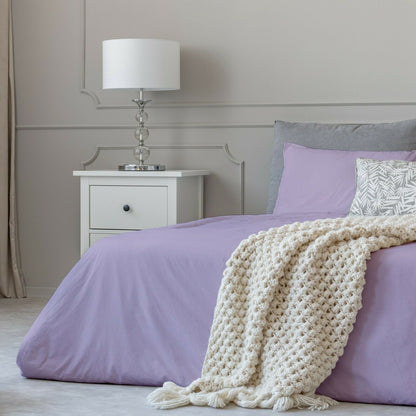 Parure de lit en coton 1800 fils, draps et taies d'oreiller, poche profonde, toutes tailles