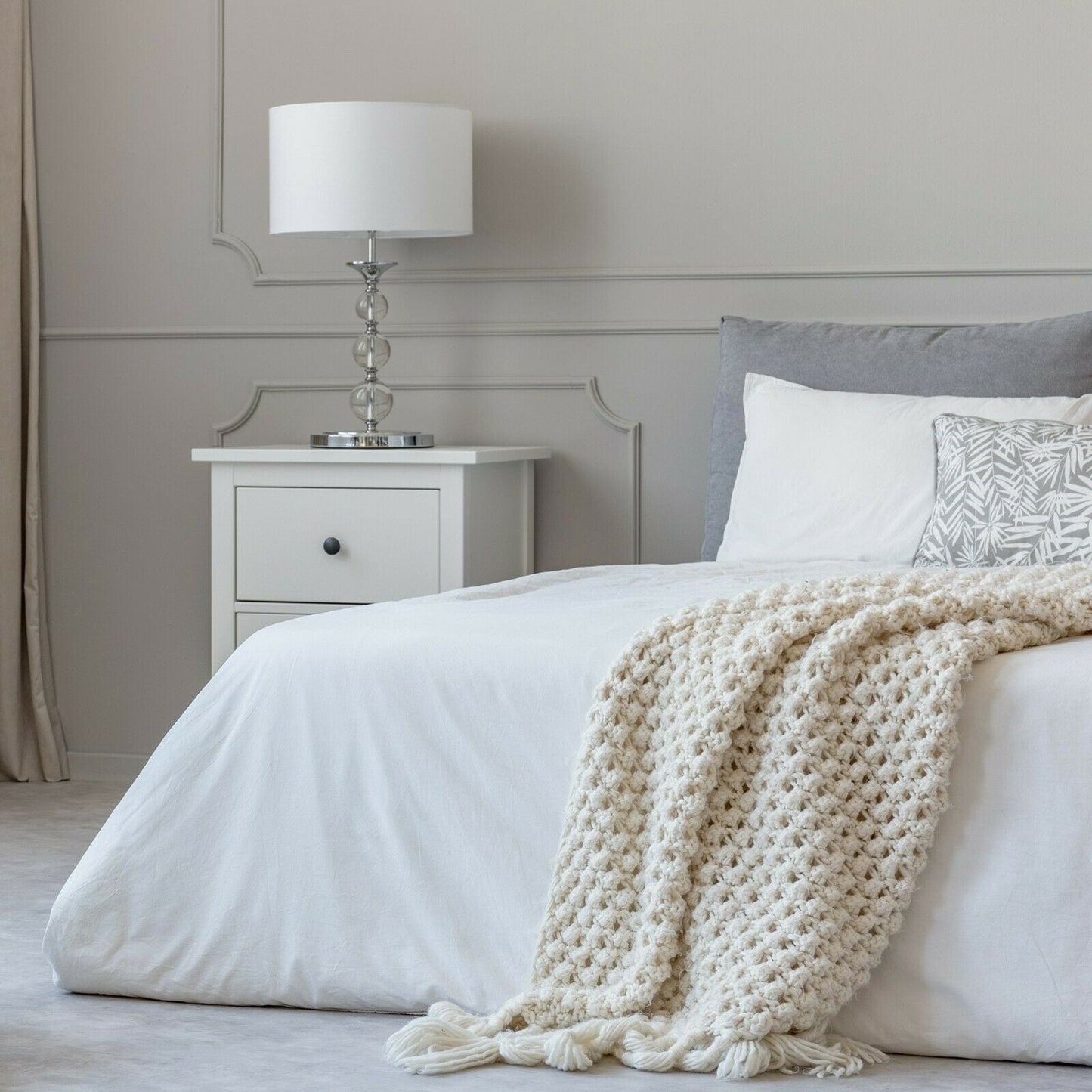 Parure de lit en coton 1800 fils, draps et taies d'oreiller, poche profonde, toutes tailles