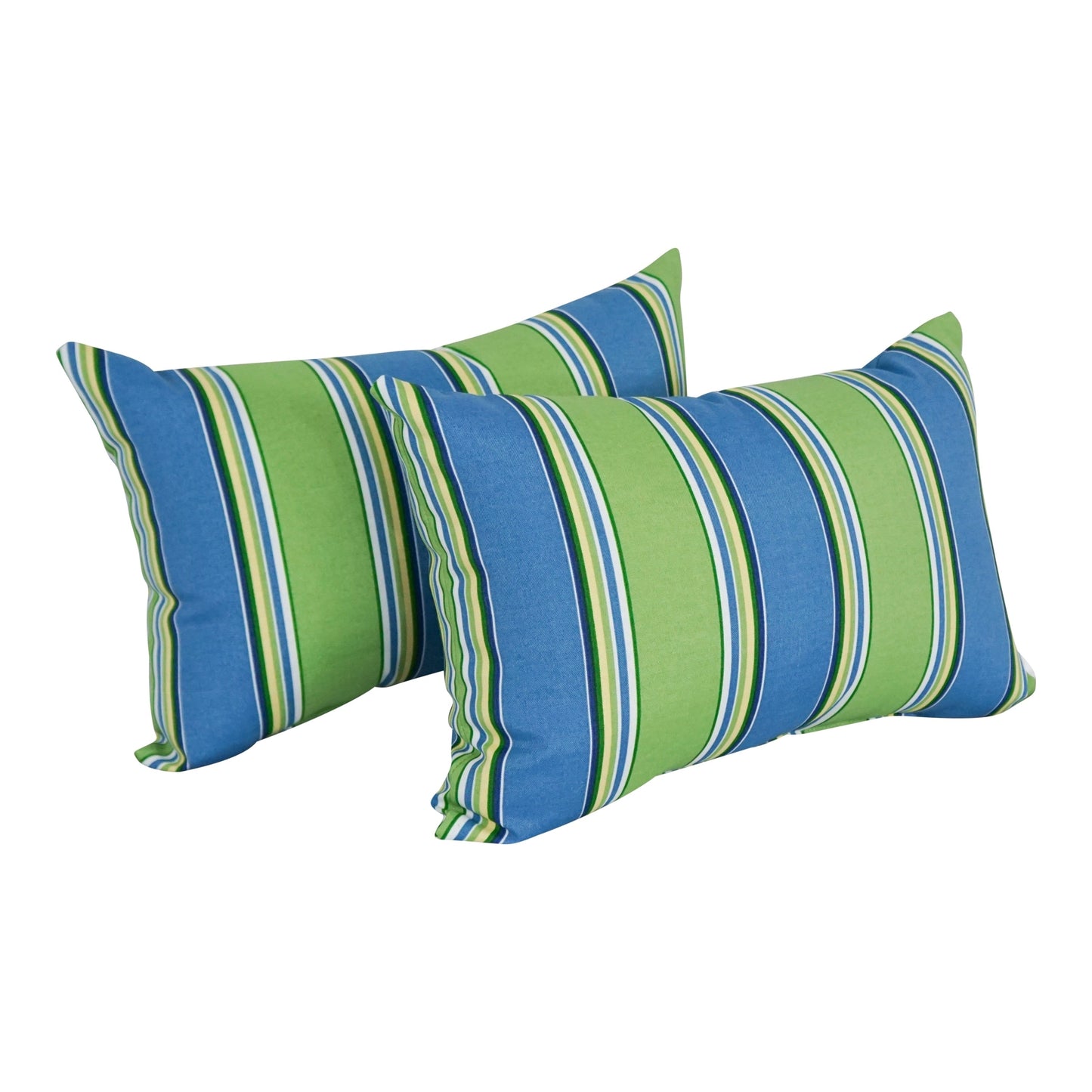 Coussins d'extérieur 19 pouces x 11 pouces (lot de 2, motifs multiples) - 19 x 11