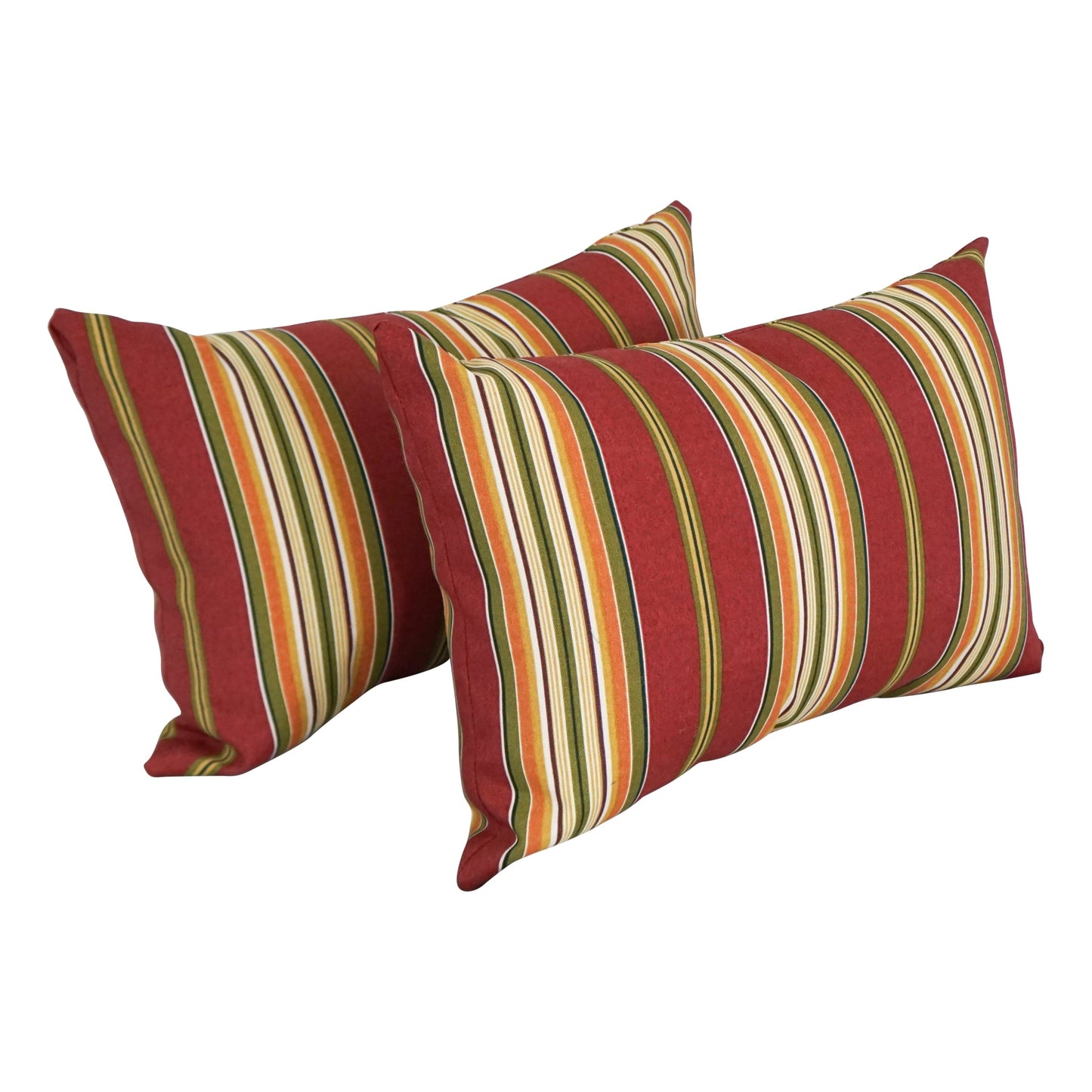 Coussins d'extérieur 19 pouces x 11 pouces (lot de 2, motifs multiples) - 19 x 11