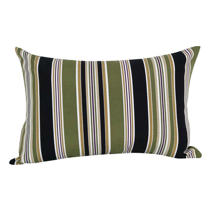 Coussins d'extérieur 19 pouces x 11 pouces (lot de 2, motifs multiples) - 19 x 11