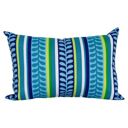 Coussins d'extérieur 19 pouces x 11 pouces (lot de 2, motifs multiples) - 19 x 11