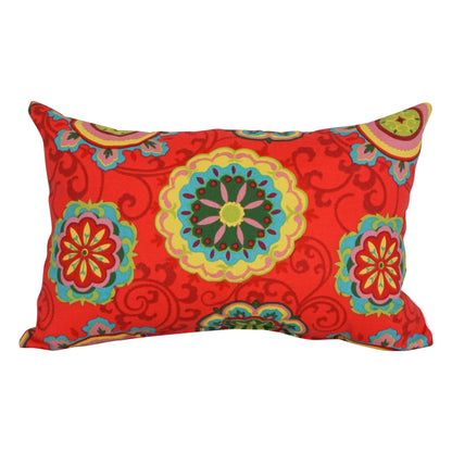Coussins d'extérieur 19 pouces x 11 pouces (lot de 2, motifs multiples) - 19 x 11