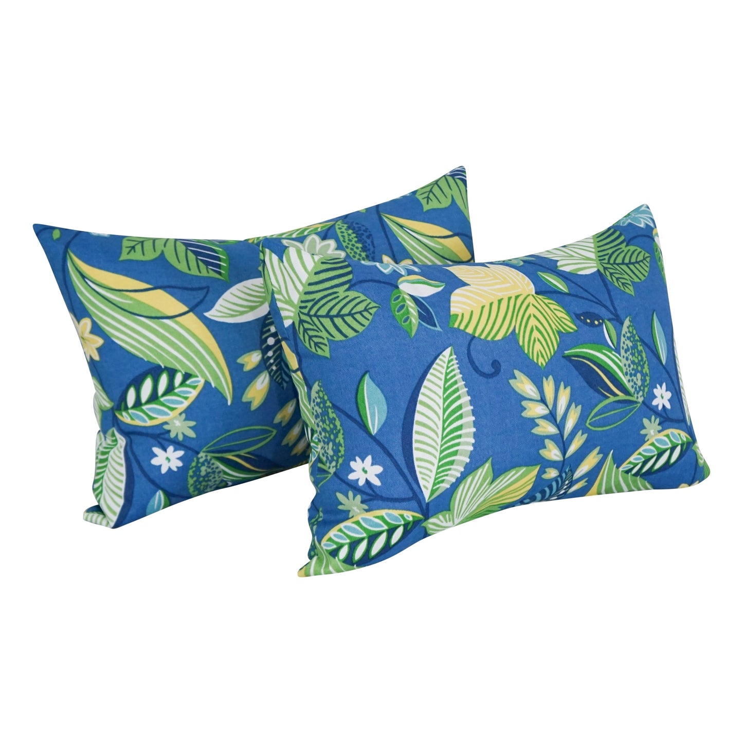 Coussins d'extérieur 19 pouces x 11 pouces (lot de 2, motifs multiples) - 19 x 11