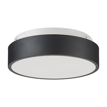 Plafonnier encastré à 2 lumières avec abat-jour en verre dépoli – 12 po L x 12 po l x 3,5 po H
