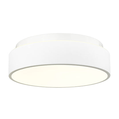 Plafonnier encastré à 2 lumières avec abat-jour en verre dépoli – 12 po L x 12 po l x 3,5 po H