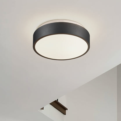 Plafonnier encastré à 2 lumières avec abat-jour en verre dépoli – 12 po L x 12 po l x 3,5 po H