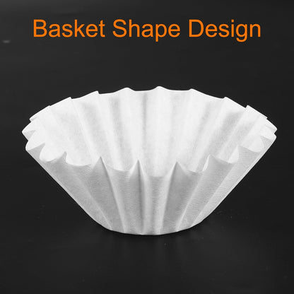 Lot de 200 filtres à café jetables en papier pour la maison et le bureau