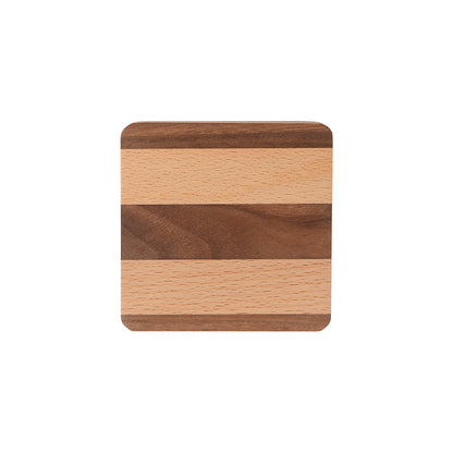Dessous de verre en bois