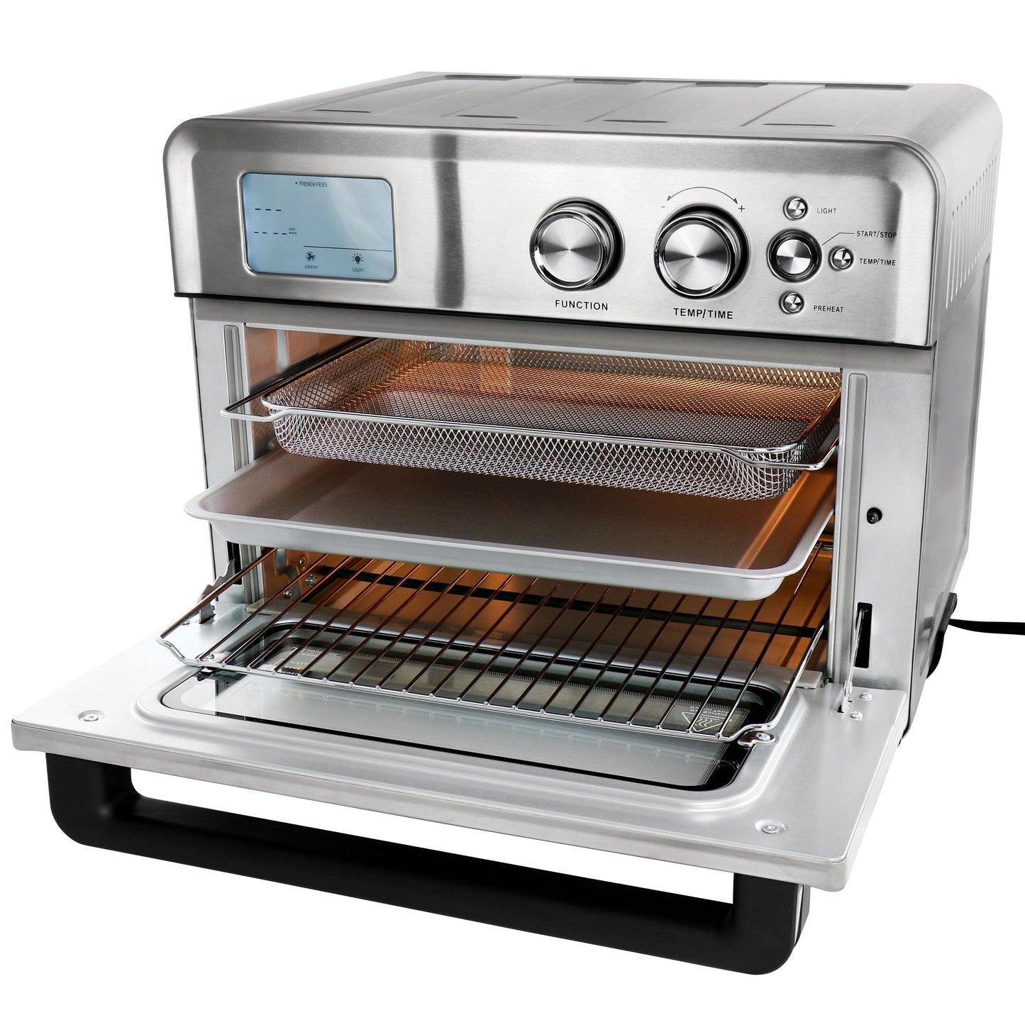 Four grille-pain multifonction à 21 préréglages avec friteuse à air