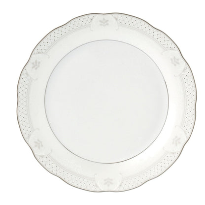 Service de table ondulé 24 pièces en porcelaine pour 4 personnes - Atara
