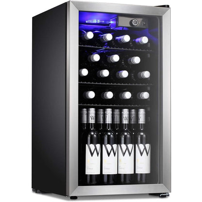 Mini réfrigérateur à vin/armoire pour 26 bouteilles - 44,5 x 49,5 x 79,1 cm