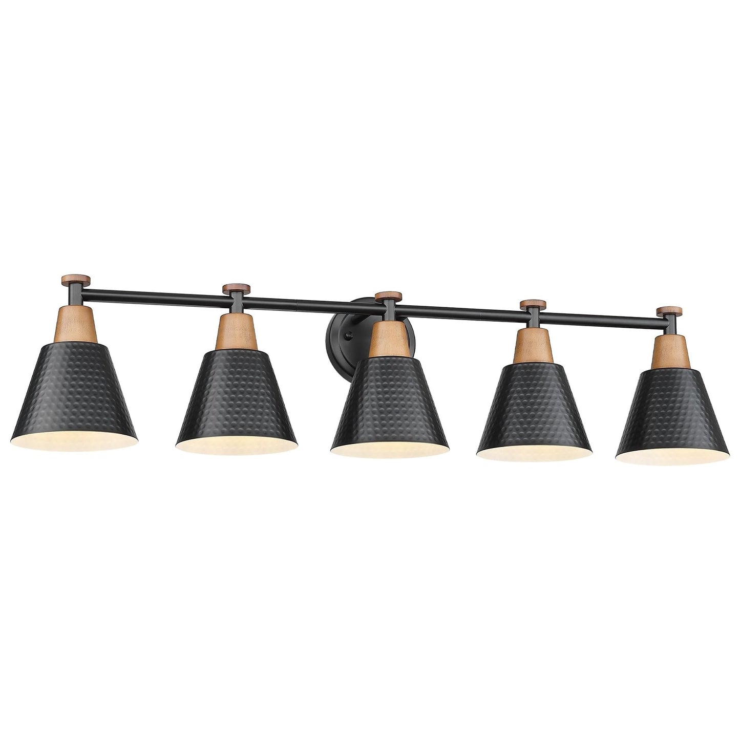 Luminaire de salle de bain moderne à 3, 5 ou 6 lampes