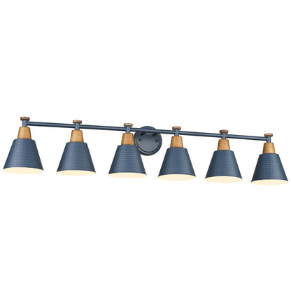 Luminaire de salle de bain moderne à 3, 5 ou 6 lampes