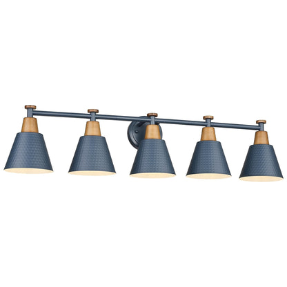 Luminaire de salle de bain moderne à 3, 5 ou 6 lampes