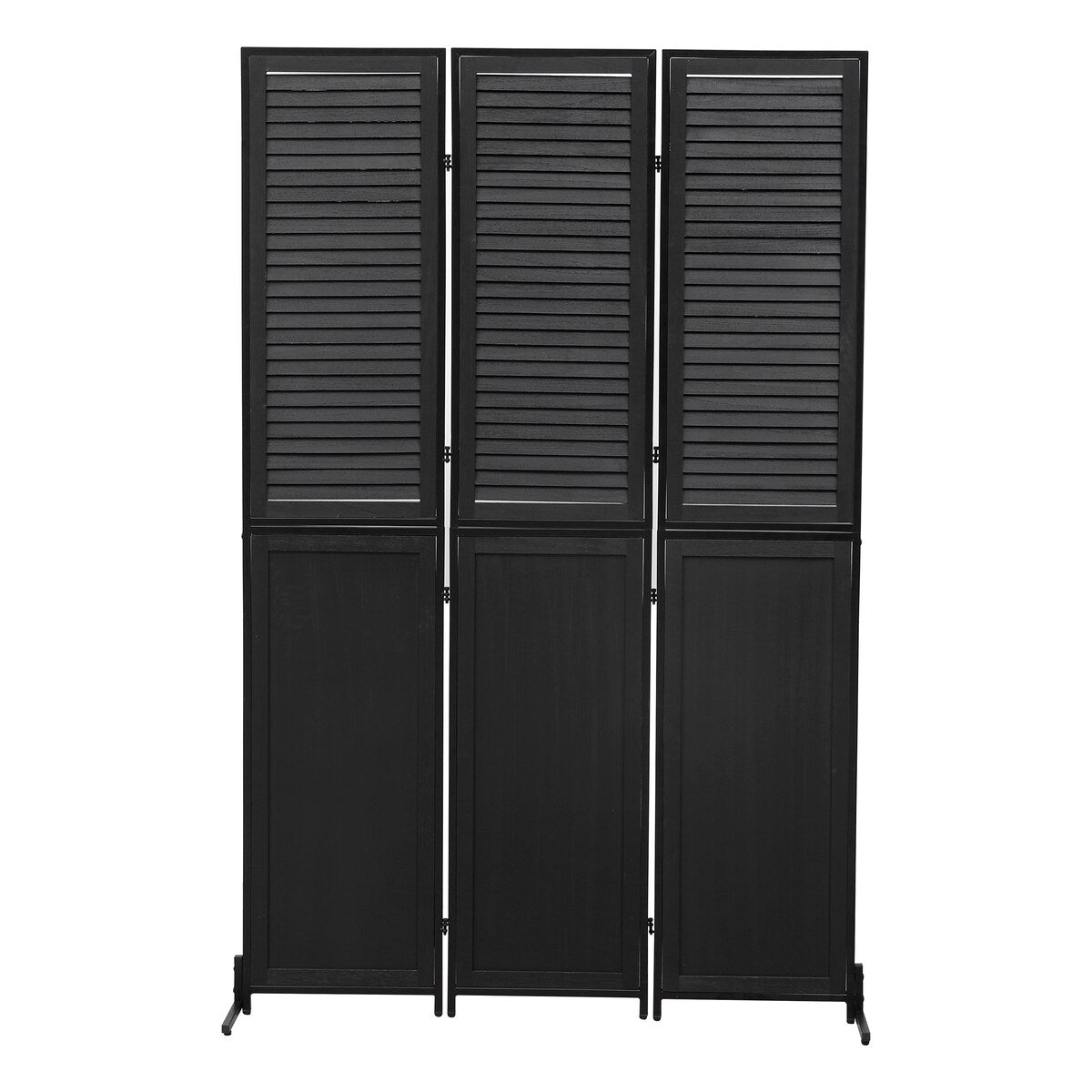 Cloisons de séparation à 3 panneaux et paravent pliable en bois naturel, cloison de séparation de 1,80 m pour séparation de pièce