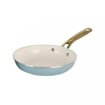 Poêles à frire antiadhésives en aluminium et céramique, 3 pièces