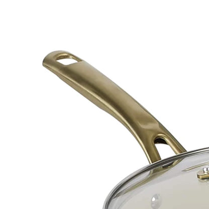 Poêles à frire antiadhésives en aluminium et céramique, 3 pièces