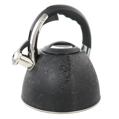 Bouilloire sifflante en acier inoxydable de 3 litres
