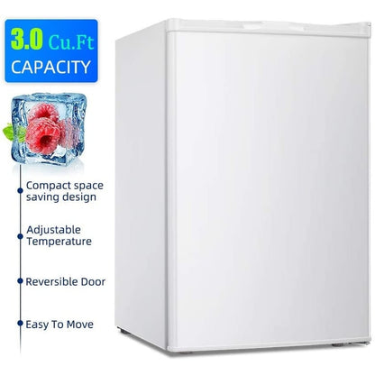 Congélateur vertical compact de 3,0 pi³ avec porte simple réversible