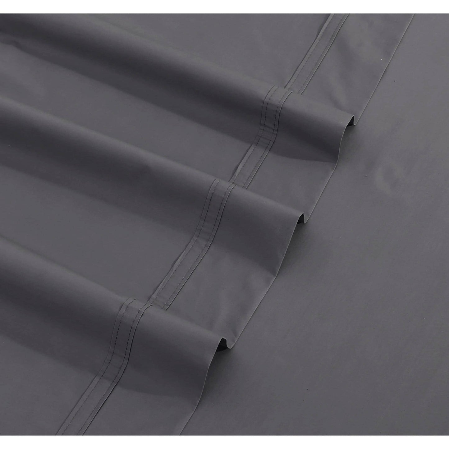 Parure de lit surdimensionnée en percale de coton 300 fils avec poche extra profonde