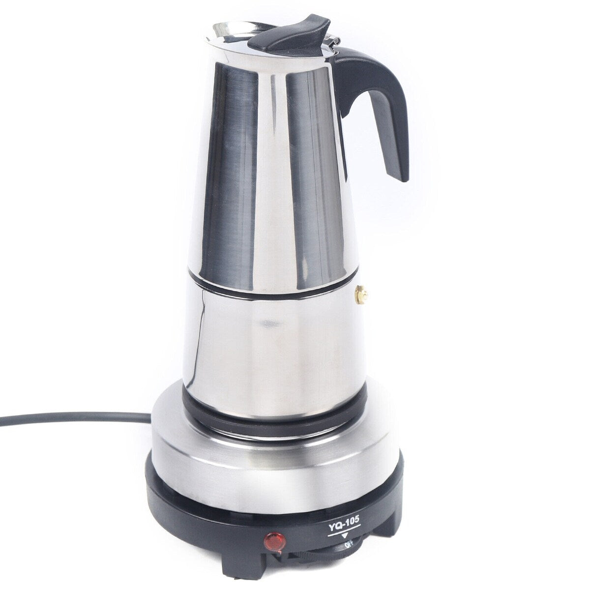 Cafetière Moka en acier inoxydable de 300 ml