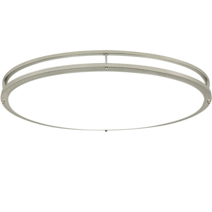 Plafonnier ovale encastré de 32 po et 65 W avec télécommande