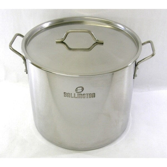 Marmite en acier inoxydable 32QT avec grille de cuisson à la vapeur